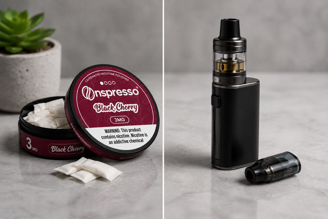 nicotine pouches vs vaping