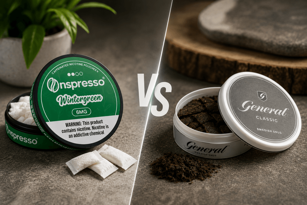 snus vs nicotine pouches